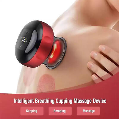 #ad Electric Cupping Massager Therapy Machine Infrared Vacuum Cupping Cups $23.10