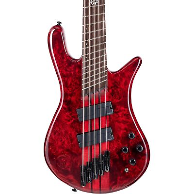 #ad Spector NS Dimension 5 Electric Bass in Inferno Red Gloss $2199.99