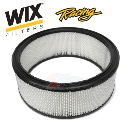 #ad WIX Filters 42096R 14quot; x 4quot; Hi Flow 600CFM Racing Air Filter Element Cellulose $31.50