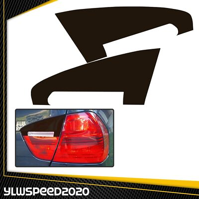 #ad 2x Reverse Signal Light Redout Tint Overlays Fit For 2006 2008 BMW E90 3Series $6.56