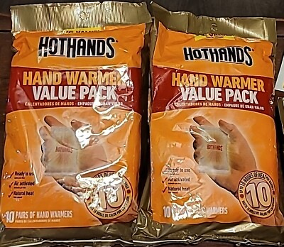 #ad Hand Warmer Hot Hands 20 Pair 40 total Value Pack 10 Hr FREE SHIPPING $22.99
