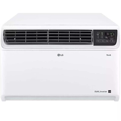 #ad #ad LG 18000 BTU DUAL Inverter Smart wi fi Enabled Window Air Conditioner $399.95