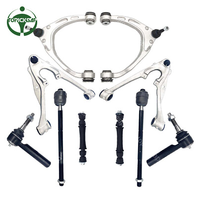 #ad Front Control Arm Ball Joint Sway Bar Link Tie Rod Steering Suspension Kit 10pc $359.69