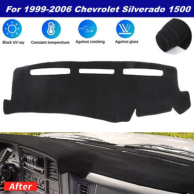 #ad Car Dash Cover Mat Dashboard Pad for Chevy Silverado 1500 2500 Tahoe 2001 2006 $14.98