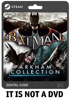 #ad Batman Arkham Collection Steam PC Global Digital Key Send in 12 hours $8.49