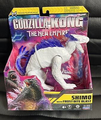#ad Playmates Godzilla x Kong The New Empire SHIMO w Frost Bite Blast $31.97