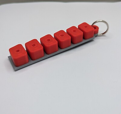 #ad 12 Valve Cummins Valve Cover Keychain Tag Red $12.00