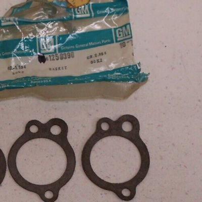 #ad LOT OF 2 GM 1250390 78 81 Chevy Car 196 231 Coolant Water Outlet Gaskets 1931 $15.74