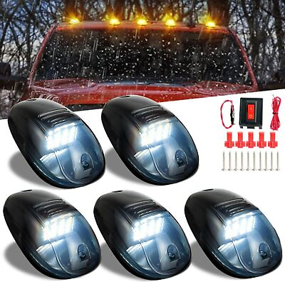 #ad 5PCS Cab Lights for Truck LED Trucks Roof Running Marker Light Top $38.59