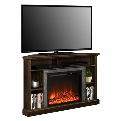 #ad #ad Ameriwood Home Overland 50quot; Electric Fireplace Corner TV Stand $410.94