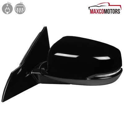 #ad Left Side Mirror Fits 2013 2017 Honda Accord 7 Pin Power HeatedLED Signal View $73.34
