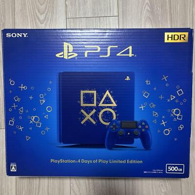 #ad Sony PS4 PlayStation 4 Console Days of Play Limited Edition CUH 2100ABZN blue $161.49
