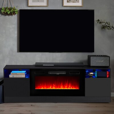 #ad electric fireplace entertainment center $650.00