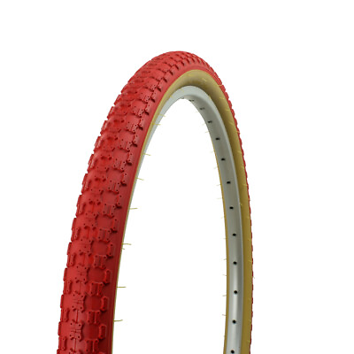 #ad NEW 24quot; x 1.75quot; BMX bike RED GUM WALL Comp 3 design bicycle tire 65PSI $20.99