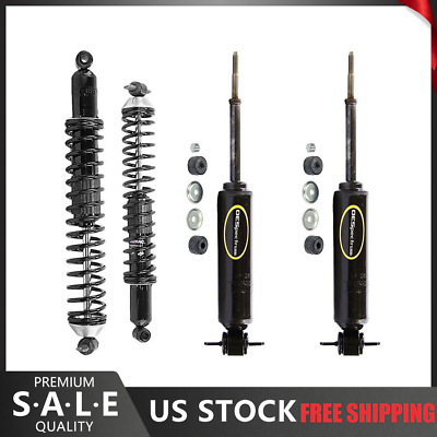 #ad Monroe For Chevy GMC C2500 Suburban 92 99 Front amp; Rear Shocks with Coil Springs $283.74