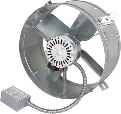 #ad CX2500 Gable Mount Power Attic Ventilator with 3.0 Amp 60 Hz Motor and 14 Inch B $177.99