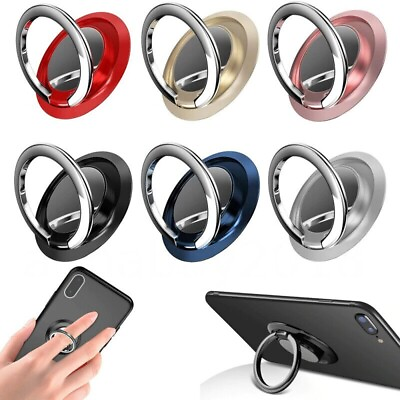 #ad Finger Ring Holder Stand Grip 360° Rotating For Cell Phone Car Magnetic Mount $2.14