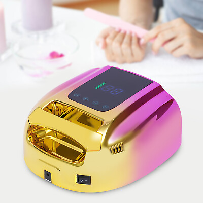 #ad New Rechargeable Cordless Nail Gel Dryer Wireless 96W Led UV Nail Lamp Manicure $58.56
