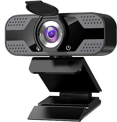 1080P Full HD USB Webcam for PC Desktop amp; Laptop Web Camera with Microphone FHD $19.99