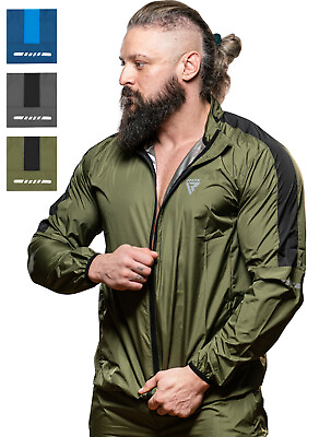 #ad Sauna Sweat Suit by RDX Sauna Suit Men Weight Loss Workout Sweat Suit $39.99