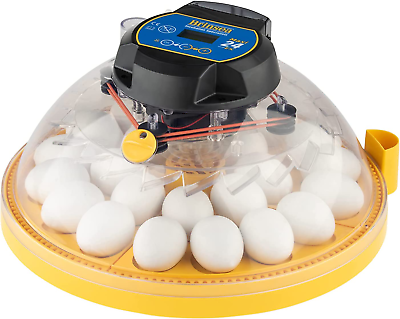 #ad Products Maxi 24 EX Fully Automatic 24 Egg Incubator with Humidity Control Yell $532.64