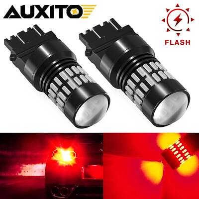 #ad For Nissan Pathfinder 2005 2012 Brake Tail Lights 3157 3057 LED Bulbs Flash Red $14.59
