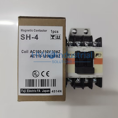 #ad FUJI Electric Contactor SH 4 Magnetic Contactor 110V 3NO 1NC New $25.16