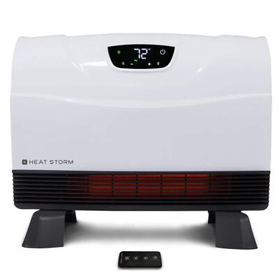 #ad Heat Storm Infrared Quartz Heater 1500W w Thermostat Over Heat Sensor White $119.13