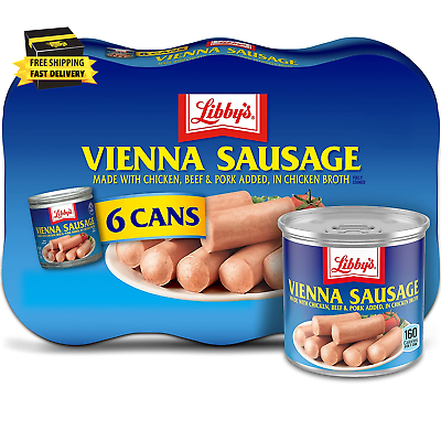 #ad Vienna Sausages 4.6 Oz. 6 Count ⭐⭐⭐⭐⭐ $10.77