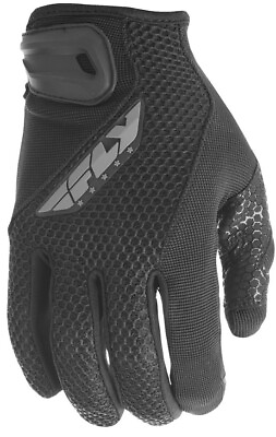 #ad FLY RACING COOLPRO GLOVES BLACK LG $38.95