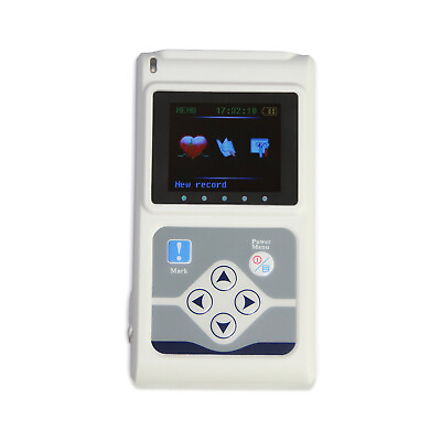 #ad TLC9803 Dynamic ECG waveform Holter Monitor 3 lead EKG Recorderamp; Analyze 24 hour $299.00