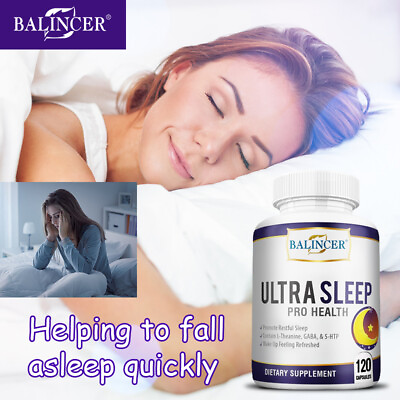 #ad Ultra healthy Sleep with L Theanine GABA and 5 HTP Make You Feel Refreshed $10.61
