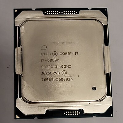 #ad Intel Core i7 6800K 3.40GHz SR2PD Socket LGA2011 3 6 Core CPU Processor $29.99