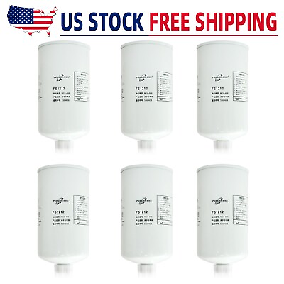 #ad 6* FS1212 Fuel Water Separator Fits For C12 N14 ISM Diesel Engines $59.00