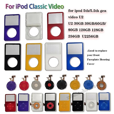 #ad Front Face Plate Turntable Dots Apple iPod Classic Video 5 5.5th Gen 30GB $9.99