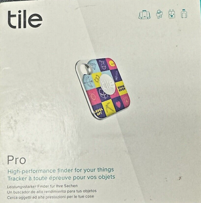 #ad Tile PRO Slim amp; Sleek Bluetooth Tracker Locator Sealed $28.99
