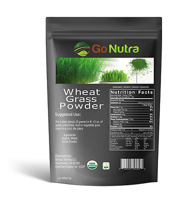#ad Wheat Grass Powder 1 lb USDA Certified Organic Non Gmo Greens Superfood $21.90