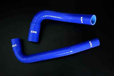 #ad Blue Silicone Coolant Radiator Hose Kit For JEEP WRANGLER YJ TJ 2.4 4.2L 1987 06 $23.92