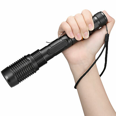 #ad Police Tactical XML LED High Powered 5 Zoom 18650 Flashlight US Torch $9.99