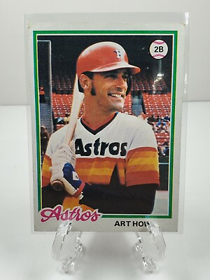 #ad Topps 1978 Baseball Card #13 Art Howe Houston Astros $1.00