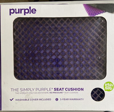 #ad The Purple Simply Seat Cushion Store Returns Inspected Not Actually Used $38.00
