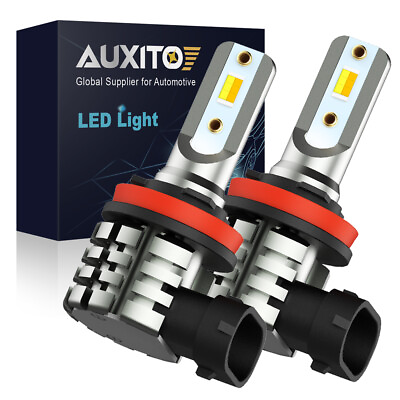 #ad 2X H8 H11 Dual Color Switchback White Amber LED CSP Fog Light Bulbs 30W 4000LM $91.99
