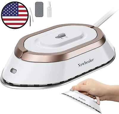 #ad Newbealer Travel Iron with Dual Voltage 120V 220V Lightweight Dry for Clothes $42.99