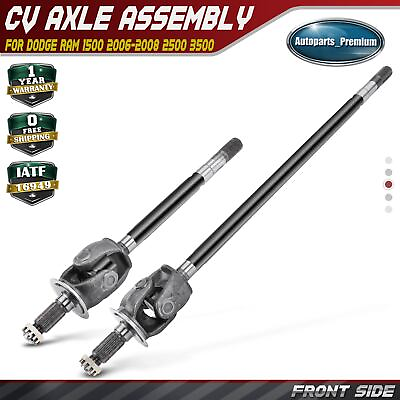 #ad 2x Front Left amp; Right Truck Axle Shaft for Dodge Ram 1500 2006 2008 2500 3500 $219.99