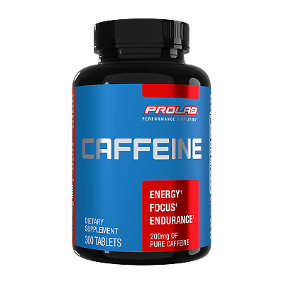 #ad Prolab Caffeine Tablets 200mg 300ct. Energy Support Helps Enhance Endurance $19.99