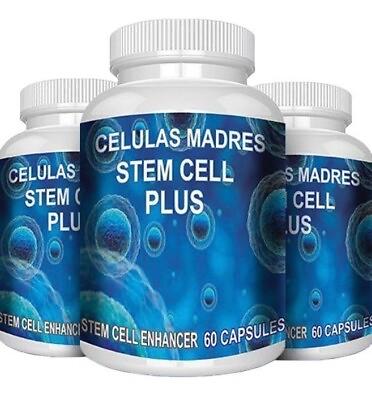 #ad 3 Celulas Madres steam enhancer 100% madre cell stem cells immune support $15.78