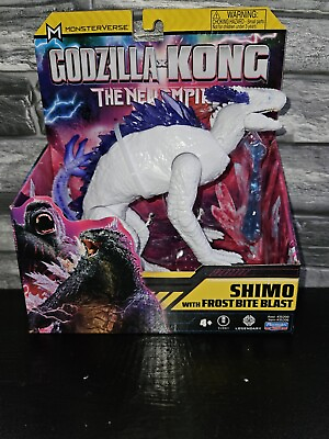 #ad 2024 Godzilla x Kong New Empire SHIMO w Frost Bite Blast 6quot; Figure Playmates New $28.00