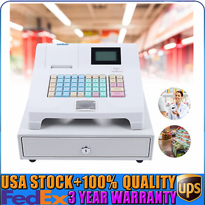 #ad T 71 60 Electronic Cash Register High quality POS Casher Thermal Printing USA $163.78