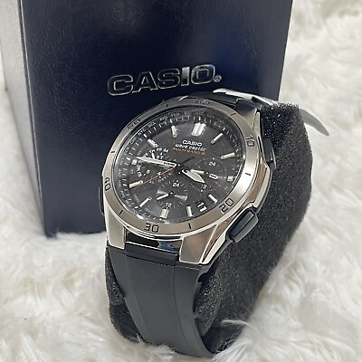 #ad New in Box Casio WAVE CEPTOR Tough Solar WVQ M410 1AJF MULTIBAND 6 Men#x27;s Watch $88.99