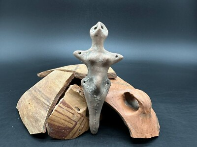 #ad Ceramic Figurine of the Trepil Culture Between 5400 and 2750 BC $300.00